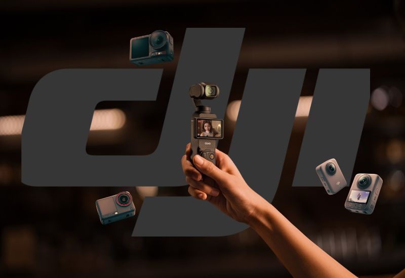 DJI thương hiệu camera hành động hàng đầu DJI thương hiệu camera hành động hàng đầu