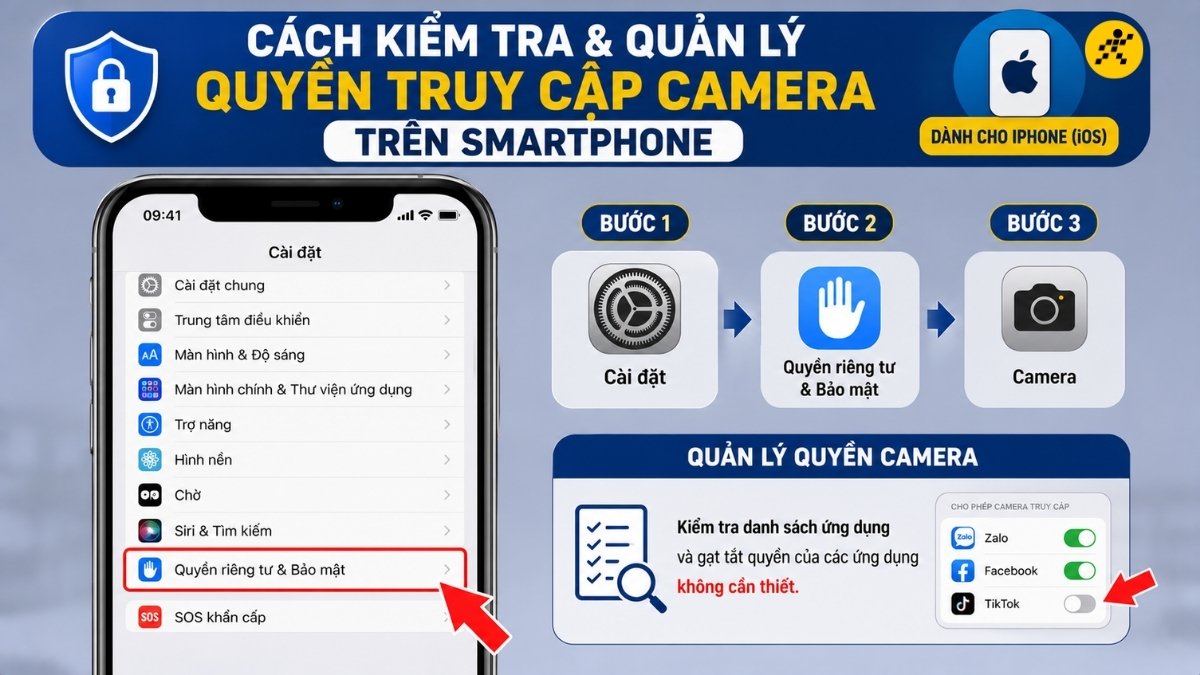 Đối với iPhone
