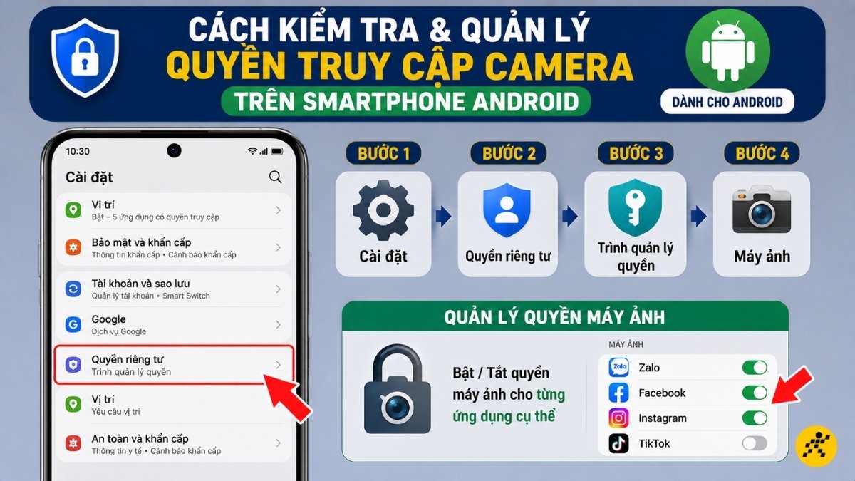 Đối với điện thoại Android