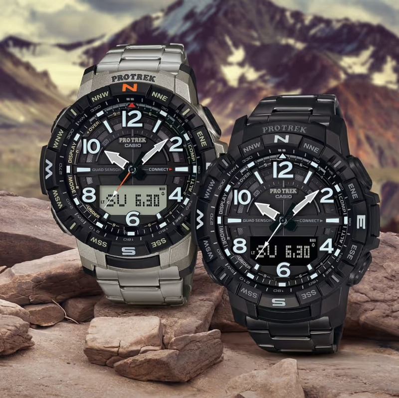 Đồng hồ Casio Protrek có thiết kế cá tính đầy bụi bặm