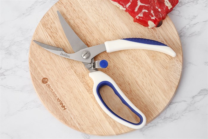 Lưỡi kéo cắt xương thép không gỉ 2Cr13 Delites S51013 làm từ thép không gỉ 2Cr13 sáng bóng, bền bỉ