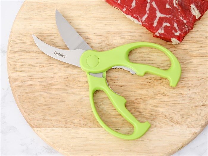 Kéo cắt xương thép không gỉ 2Cr13 Delites SKI052 đa năng, sắc bén, tay cầm êm ái, giá tốt, dễ chọn mẫu phù hợp – đáng mua cho mọi nhà