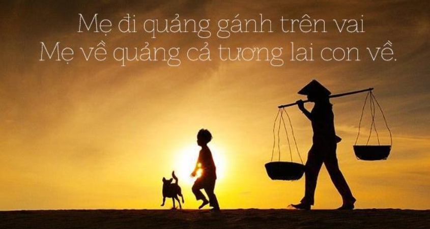 Câu ca dao xúc động về mẹ Câu ca dao xúc động về mẹ