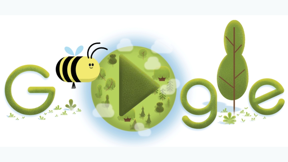 Bee Doodle &ndash; Earth Day 2020