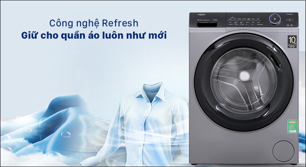Chế độ Refresh sử dụng hơi nước để làm mới quần áo mà không cần giặt lại hoàn toàn