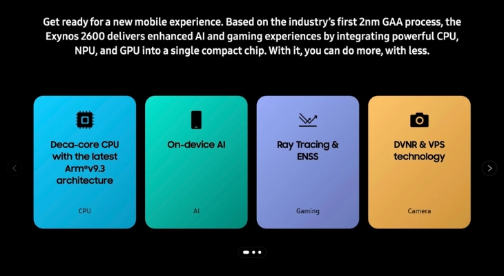 Exynos 2600 giúp cải thiện hiệu suất ray-tracing trong các trò chơi Exynos 2600 giúp cải thiện hiệu suất ray-tracing trong các trò chơi