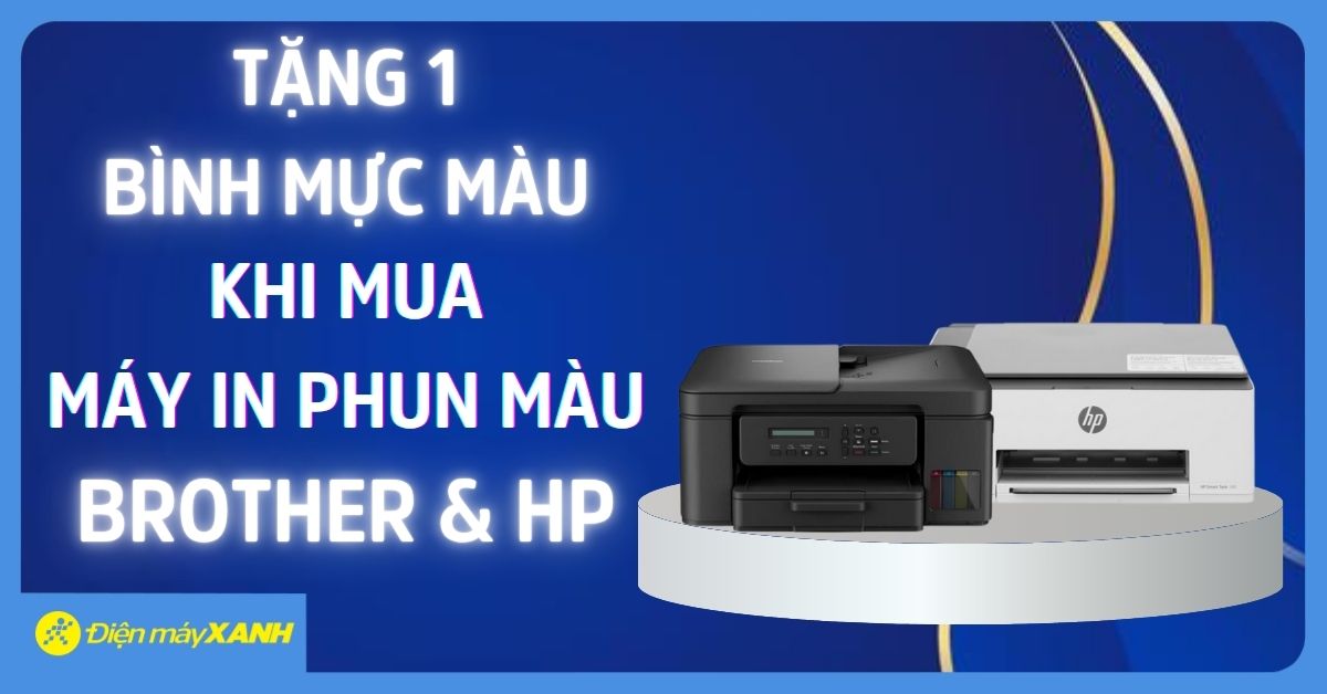 tặng mực khi mua m&aacute;y in