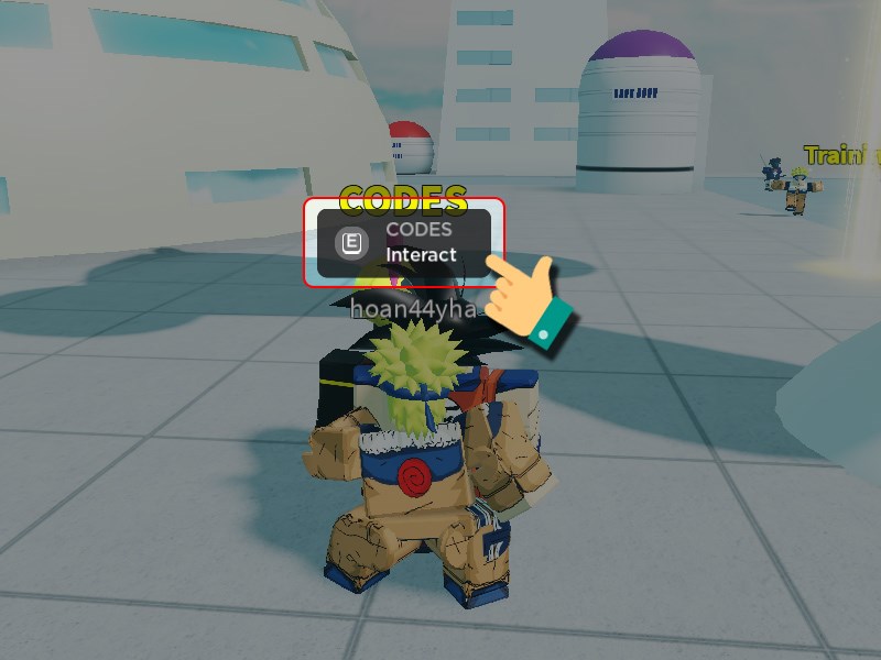 Nhấn phím E để mở giao diện nhập code trên màn hình Nhấn phím E để mở giao diện nhập code trên màn hình