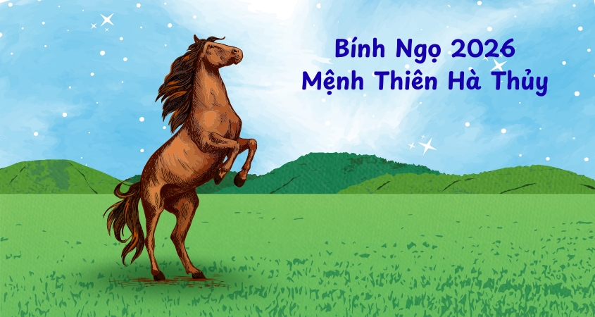 Năm 2026 là tuổi Bính Ngọ (con ngựa)