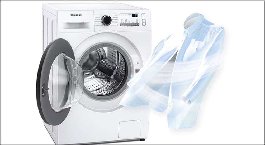 Công nghệ hấp hơi nước JetSteam là công nghệ sử dụng hơi nước ở nhiệt độ cao thẩm thấu sâu vào từng lớp vải Công nghệ hấp hơi nước JetSteam là công nghệ sử dụng hơi nước ở nhiệt độ cao thẩm thấu sâu vào từng lớp vải