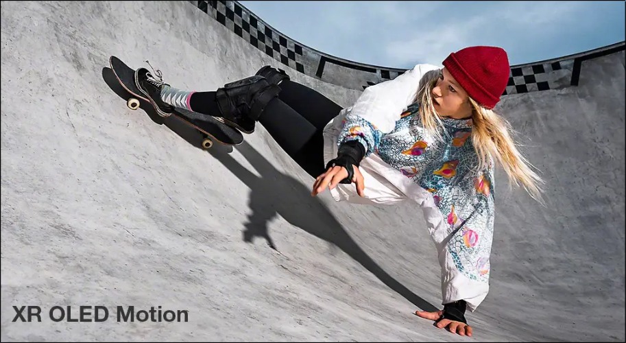 Công nghệ XR OLED Motion trên tivi Sony BRAVIA XR OLED giúp xử lý chuyển động nhanh mượt mà và sắc nét