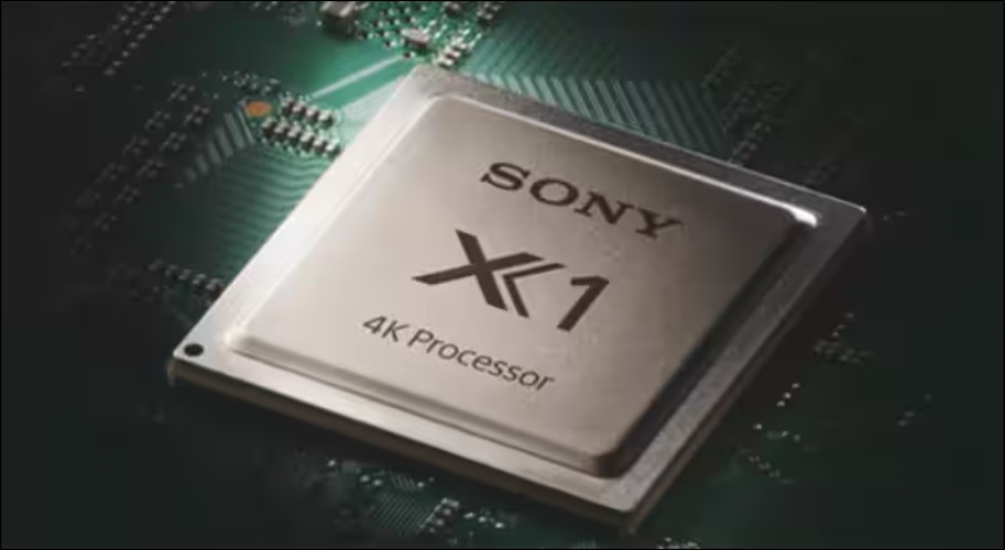 Bộ xử lý X1 4K Processor của Sony sử dụng thuật toán tiên tiến để nâng cấp hình ảnh lên gần chuẩn 4K, giảm nhiễu và tăng cường chi tiết