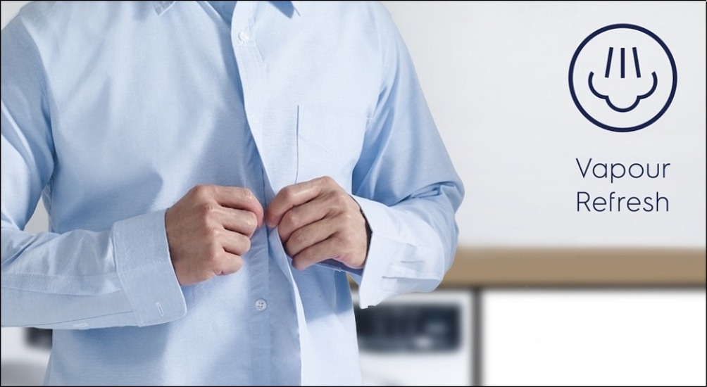 Nguyên lý hoạt động của công nghệ Vapour Refresh dựa trên hoạt động của hơi nước
