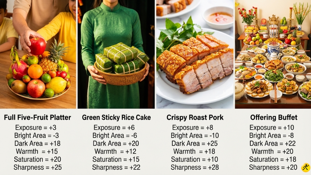 M&acirc;m cỗ & Thực phẩm Tết 
