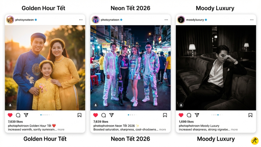 Concept hiện đại Instagram 