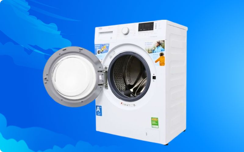 Máy giặt Beko Inverter 8.5 kg WCV8649XWST trang bị Aquawave và SteamCure, giặt sạch, giảm nhăn, diệt khuẩn, tiết kiệm điện cho gia đình