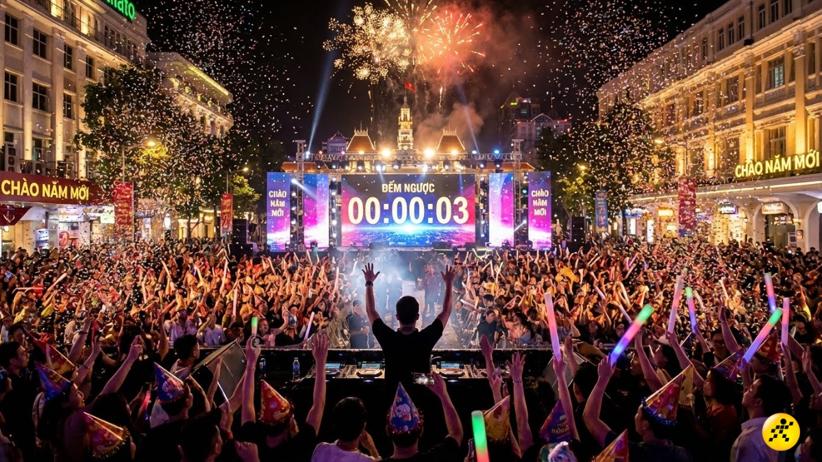 Countdown (đếm ngược) l&agrave; h&agrave;nh động đếm l&ugrave;i thời gian về 0