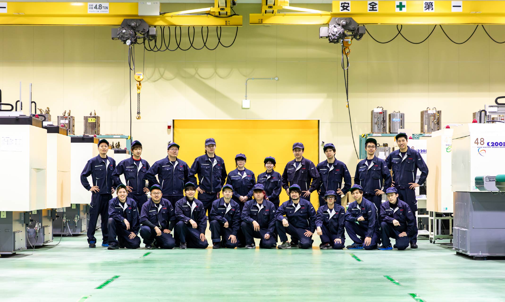 Đội ngũ công nhân lành nghề tại Nhật sản xuất sản phẩm Nakaya an toàn, chất lượng đồng đều