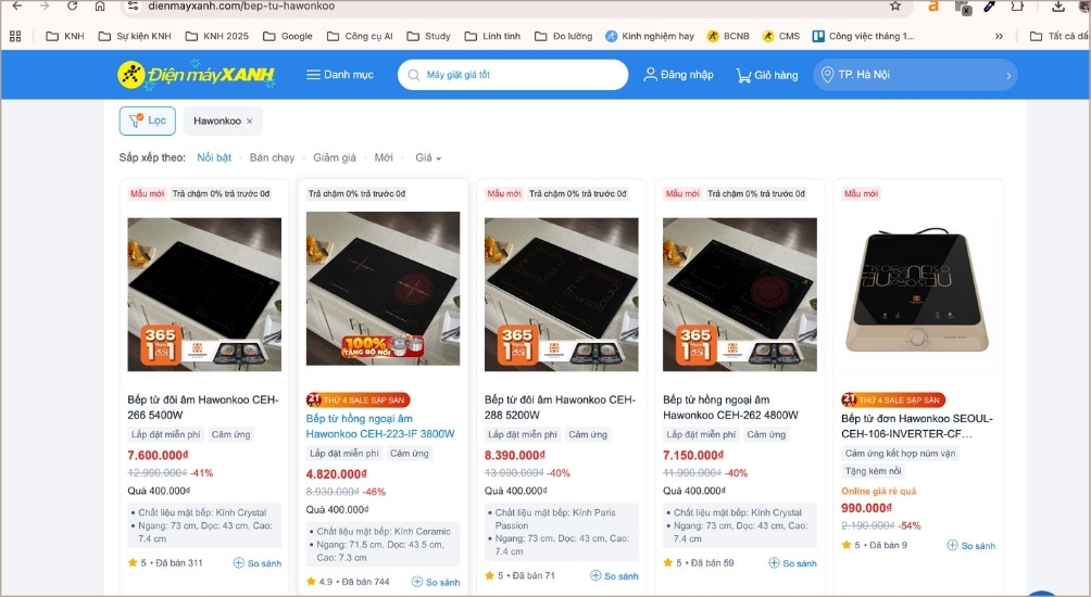 Sản phẩm hiện đang được phân phối tại hệ thống Điện máy XANH, giúp khách hàng dễ dàng mua sắm