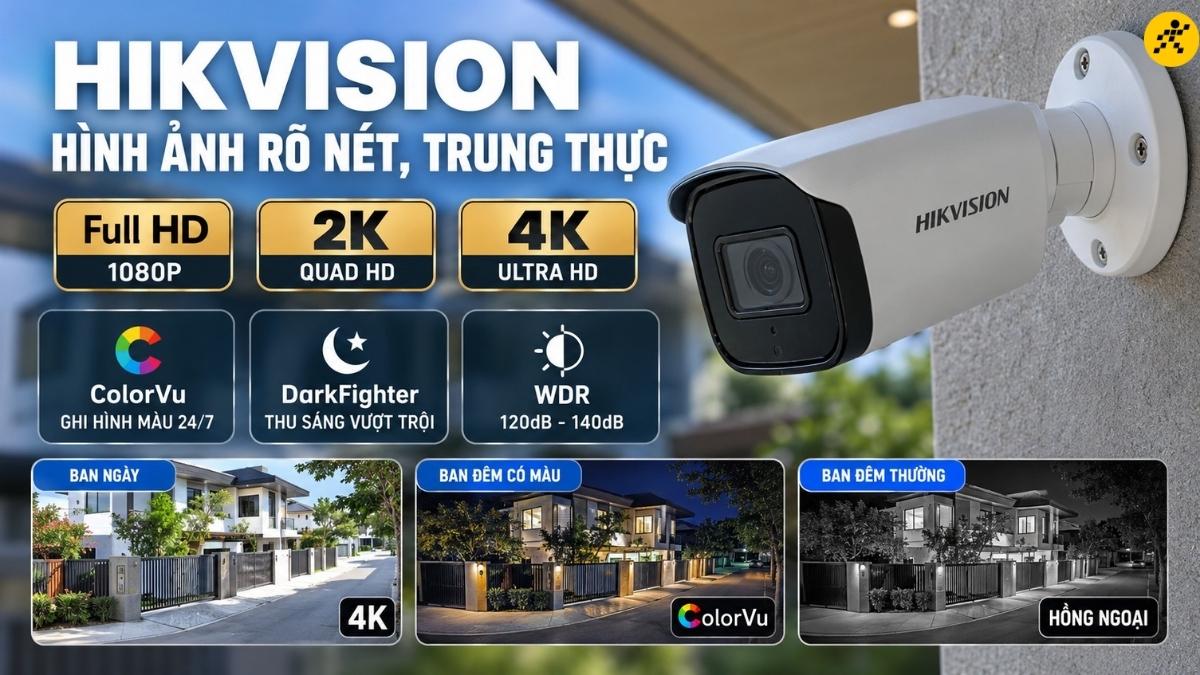 Chất lượng hình ảnh xuất sắc, trung thực Chất lượng hình ảnh xuất sắc, trung thực