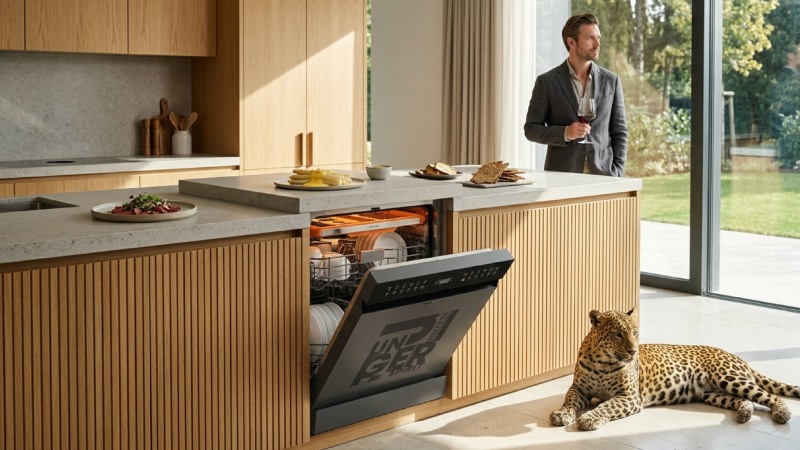 Ngôn ngữ thiết kế Quiet Luxury: Mặt kính nhám mờ Titanium sang trọng