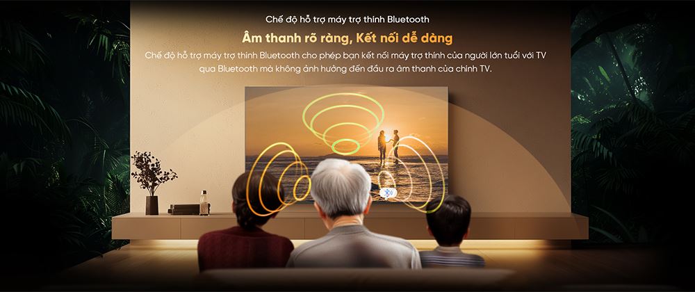 Google Tivi Coocaa 4K 55 inch 55Y84 sở hữu nhiều tiện ích vượt trội, kết nối dễ dàng