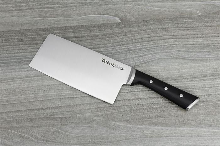 Dao chặt inox Tefal Ice Force K1750124 bản rộng, lưỡi dày, chặt thịt xương nhỏ
