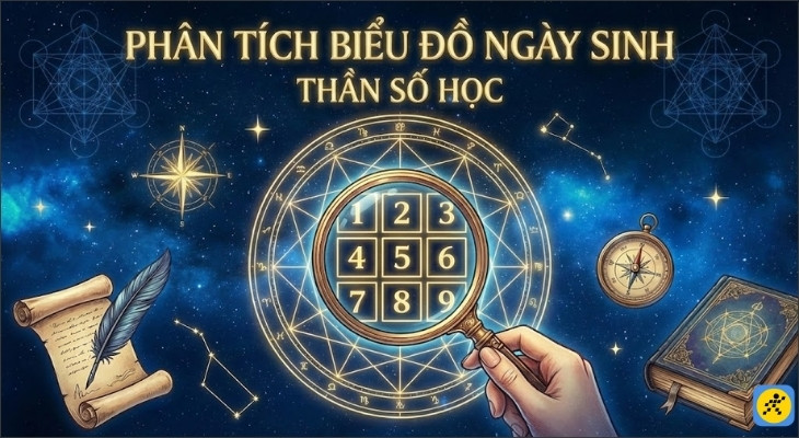 Phân tích biểu đồ ngày sinh theo thần số học