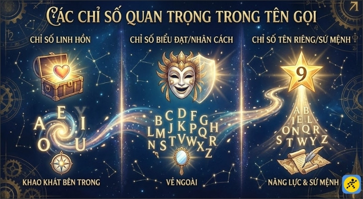 Ngoài việc lấp đầy biểu đồ, tên gọi còn tạo ra các chỉ số riêng, ảnh hưởng sâu sắc đến nội tâm và cách thể hiện của con