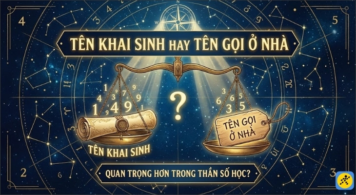 Tên trên giấy khai sinh có ảnh hưởng mạnh mẽ nhất nhưng tên ở nhà cũng có thể bổ sung thêm năng lượng còn thiếu