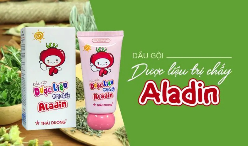Dầu gội trị chấy Thái Dương Aladin cho bé