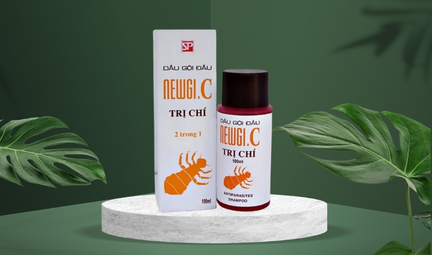 Dầu gội trị chấy Newgi.C an toàn, hiệu quả