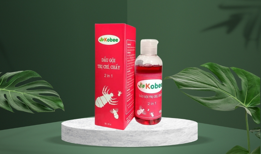 Dầu gội trị chấy Kobee giúp tóc mềm mượt