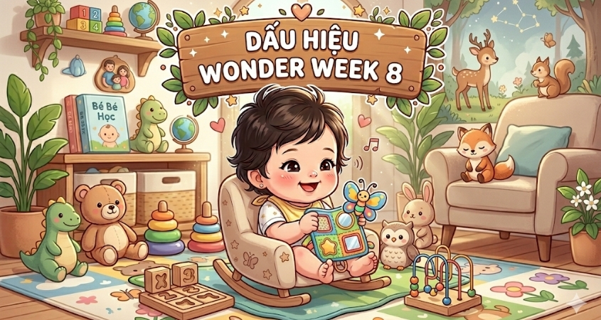Dấu hiệu wonder week 8