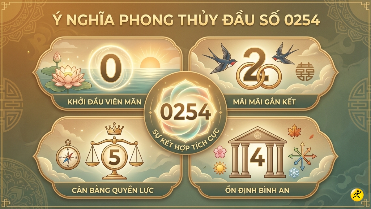 &Yacute; nghĩa phong thủy của đầu số 0254