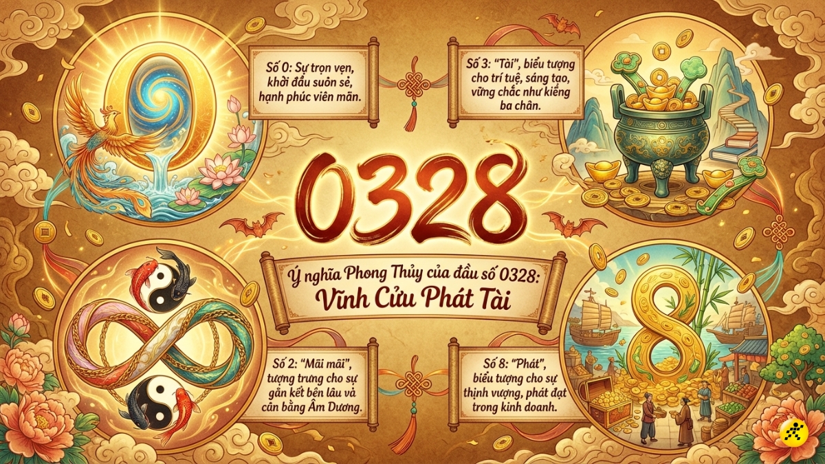 &Yacute; nghĩa phong thủy của đầu số 0328
