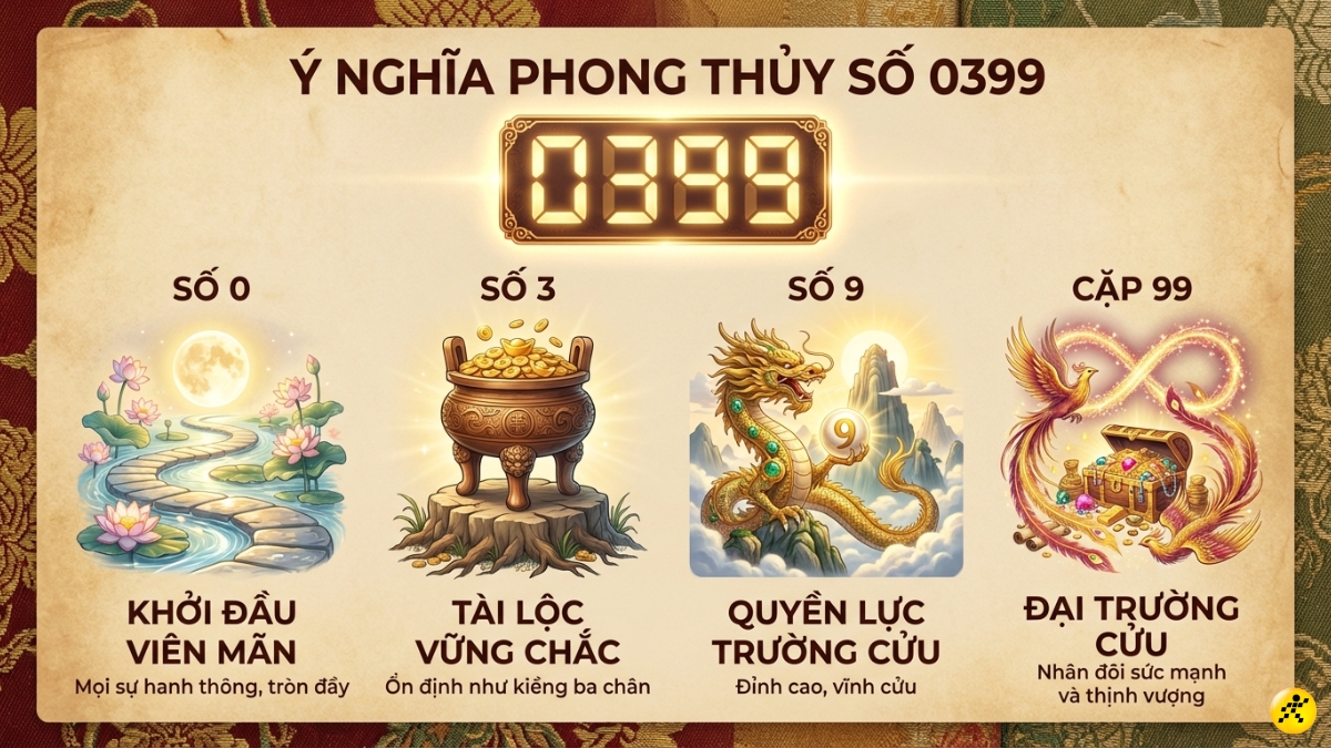 Ý nghĩa phong thủy của đầu số 0399