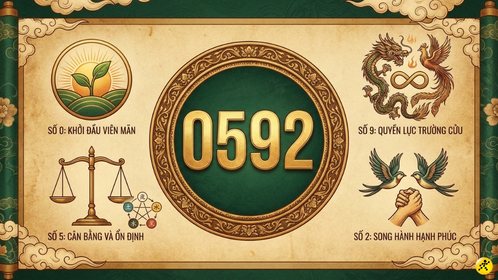 &Yacute; nghĩa phong thủy của đầu số 0592