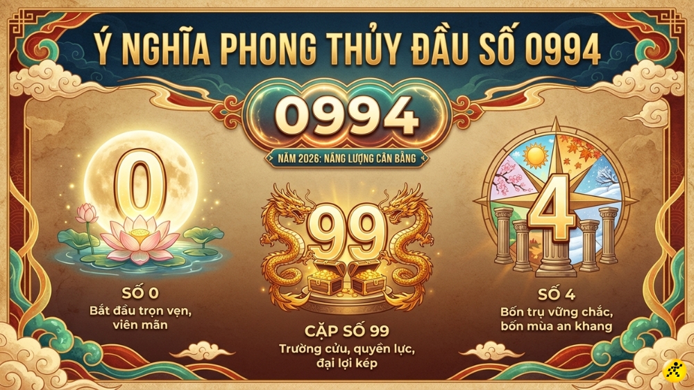 &Yacute; nghĩa phong thủy của đầu số 0994