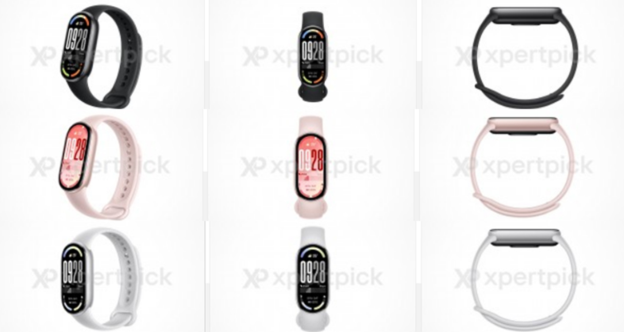 Hình ảnh render của Xiaomi Smart Band 10. Hình ảnh render của Xiaomi Smart Band 10.