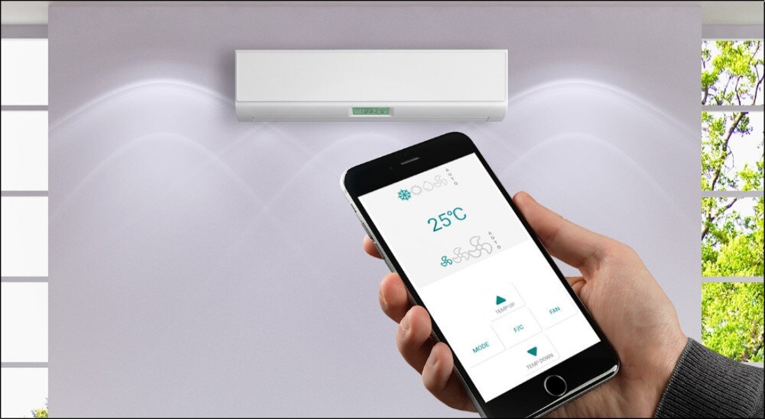 Cách bật điều hòa Casper bằng cục điều khiển nhà trung tâm Smartphone