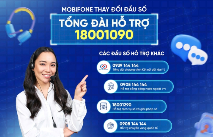 9090 - Tổng đài giải đáp mọi thắc mắc (Có phí) Đây là kênh hỗ trợ chính thức của nhà mạng