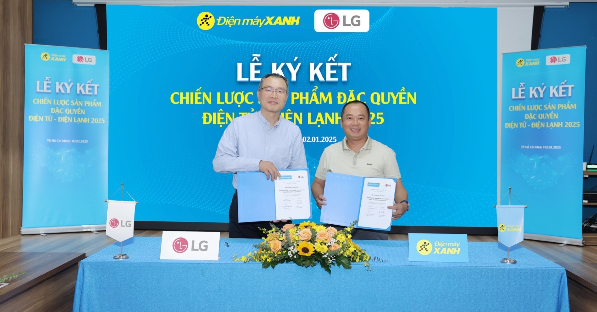 LG và Điện máy XANH hợp tác chiến lược, có nhiều ưu đãi cho dòng LG NanoCell AI 2025