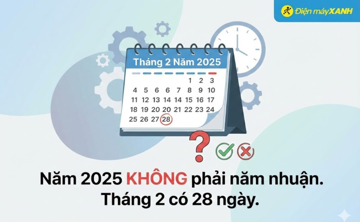 Đối với Lịch Dương (Lịch chúng ta dùng hàng ngày)Câu trả lời ngắn gọn là KHÔNG