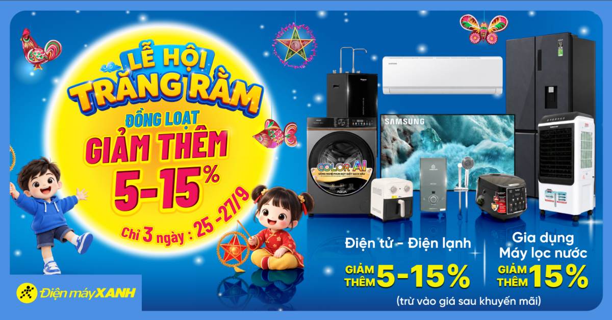 Lễ Hội Trăng Rằm &ndash; 3 ng&agrave;y duy nhất 