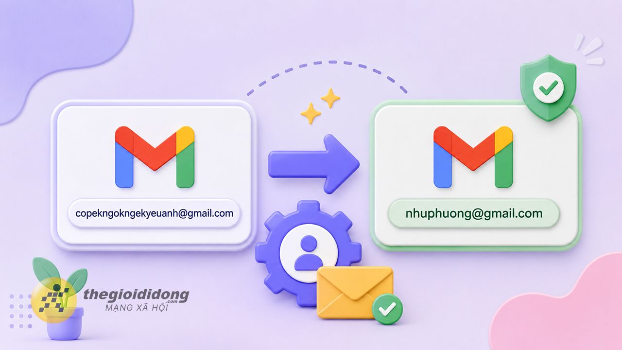 Cách thay đổi địa chỉ Gmail trên android và iPhone Cách thay đổi địa chỉ Gmail trên android và iPhone