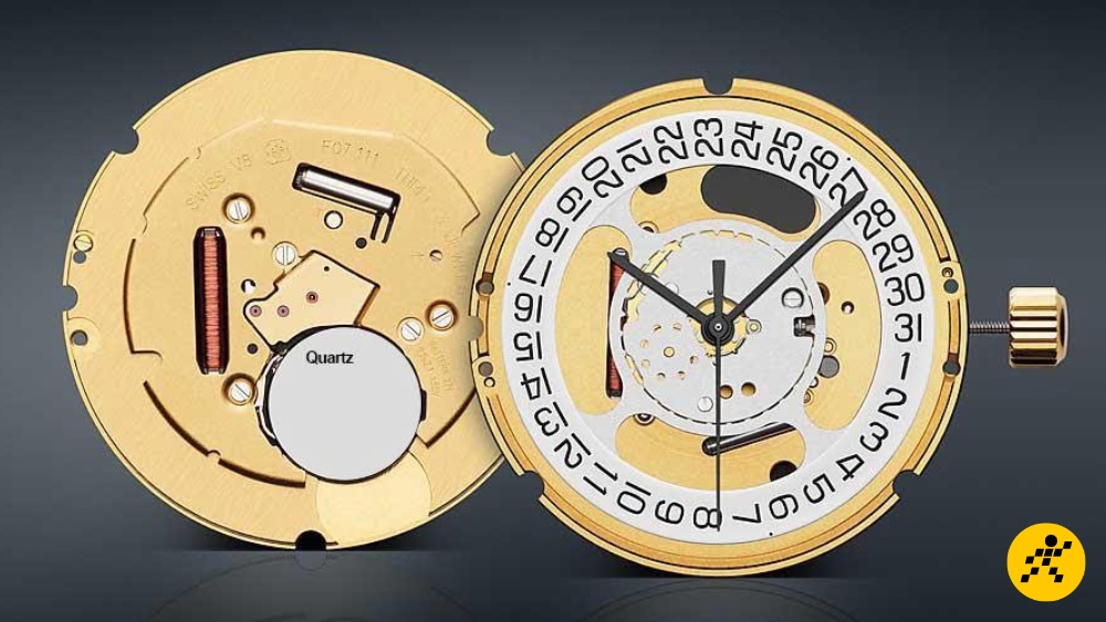 Bộ m&aacute;y Quartz của Casio c&oacute; cấu tạo gọn nhẹ, &iacute;t chi tiết chuyển động cơ học