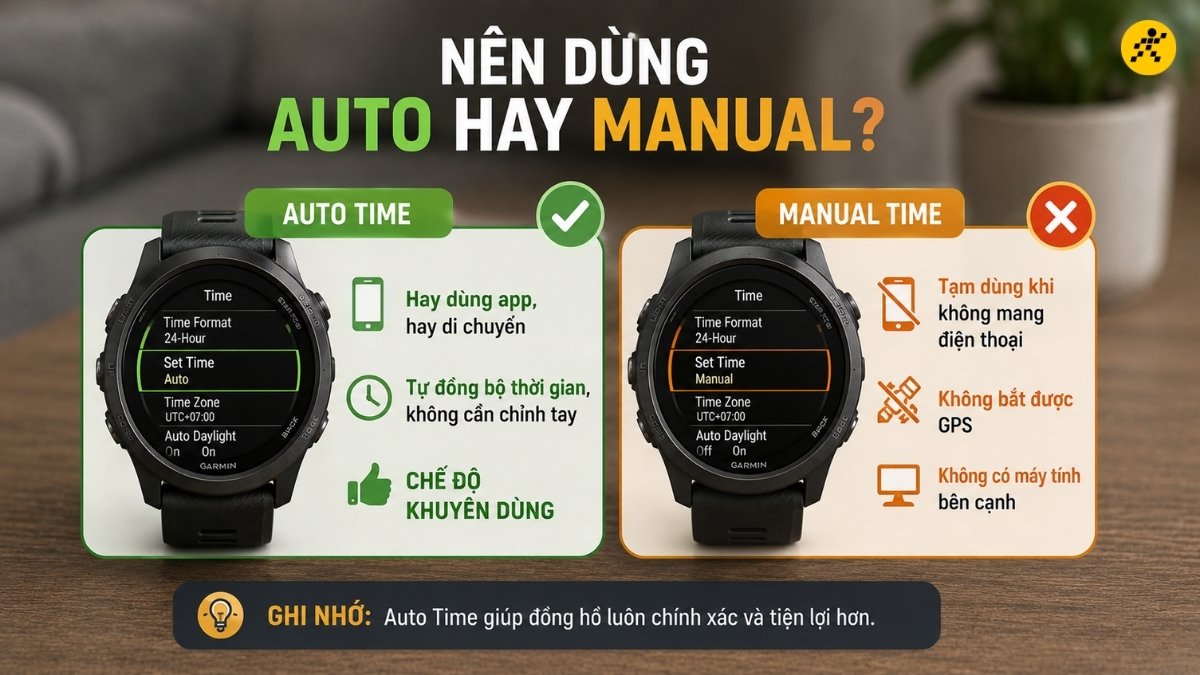 Chế độ Auto và Manual Chế độ Auto và Manual