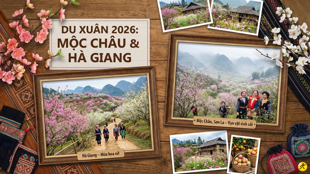 Mộc Ch&acirc;u v&agrave; Sơn La