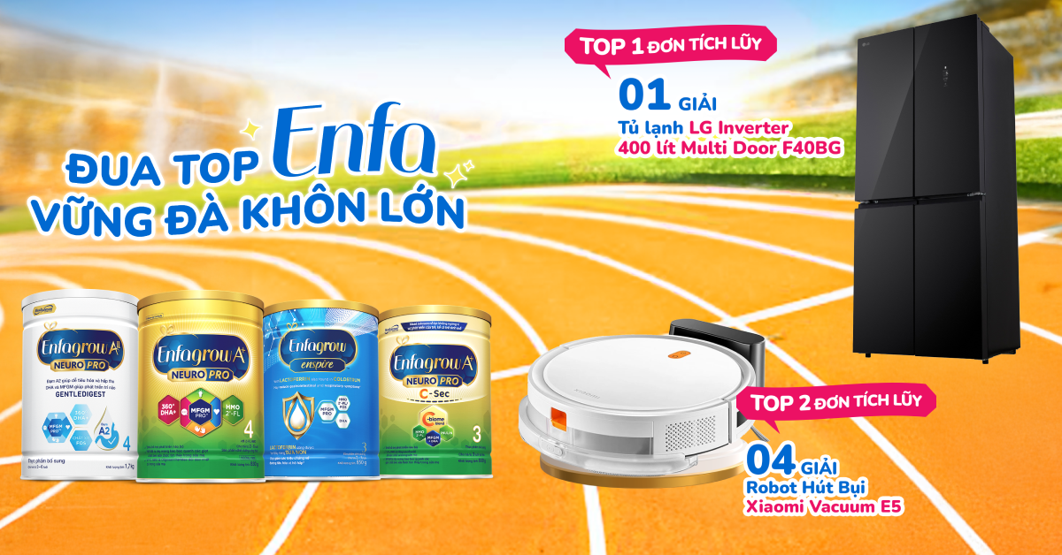 Nhah tay Đua Top ENFA nhận quà hấp dẫn